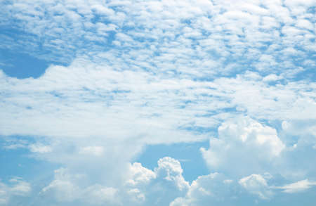 blue sky white clouds