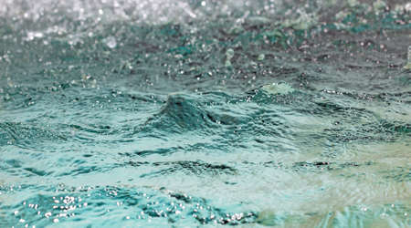 Bokeh blurred water
