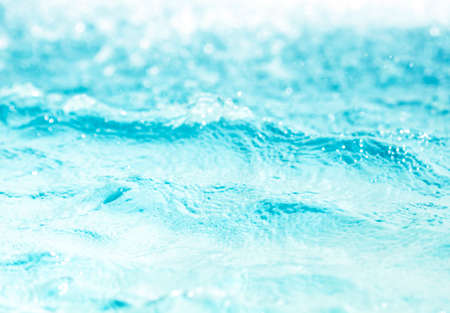 Blurred water, glittering bokehの写真素材