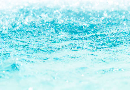 Blurred water, glittering bokehの写真素材