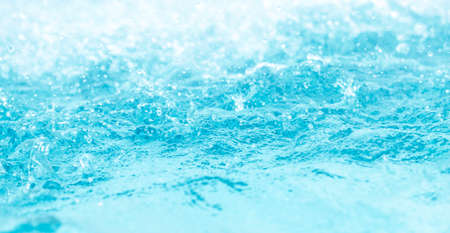 Blurred water, glittering bokehの写真素材