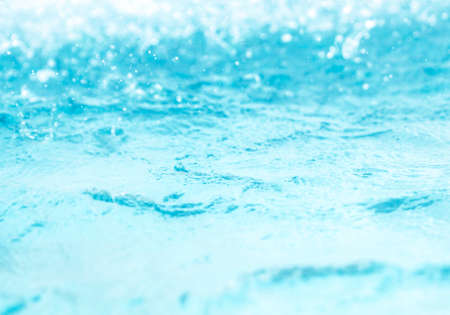 Blurred water, glittering bokehの写真素材
