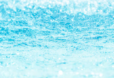 Water surface blue background clean water pondの写真素材
