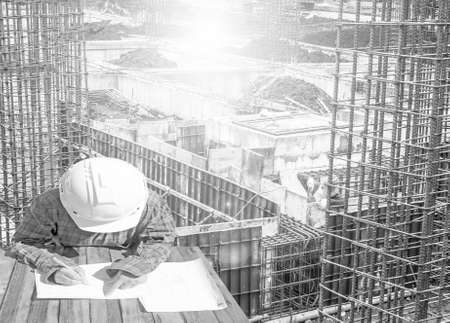 Construction engineering background  industryの写真素材