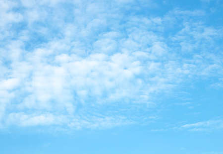blue sky white clouds background beautifulの写真素材