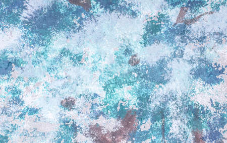 Abstract background blue and gray wall
