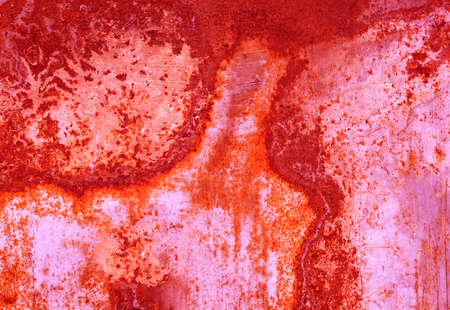 Blood texture or background. Concrete wall with bloody red stains for halloween.