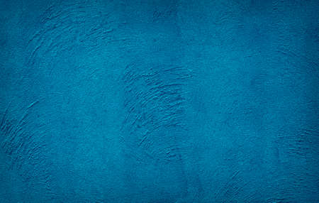 Beautiful Abstract Grunge Decorative Navy Blue Dark Stucco Wall Background. Art Rough Stylized Texture Banner With Space For Textの写真素材