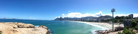 Ipanema beach Rio de Janeiro Brazilの素材