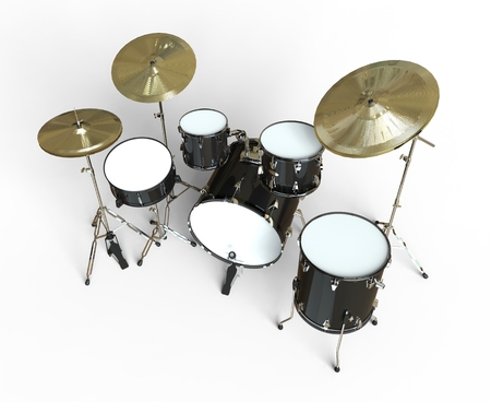 Drums Top Viewの写真素材
