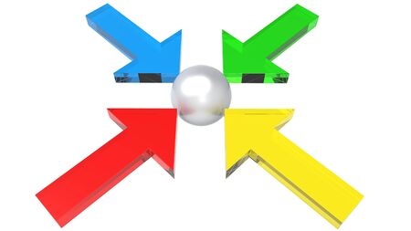 Glass Arrows 2の写真素材