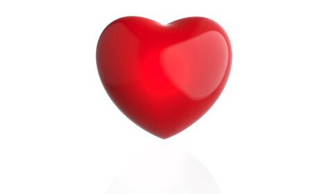 Big Red Heartの写真素材