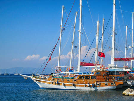 Beautiful old shipsの写真素材