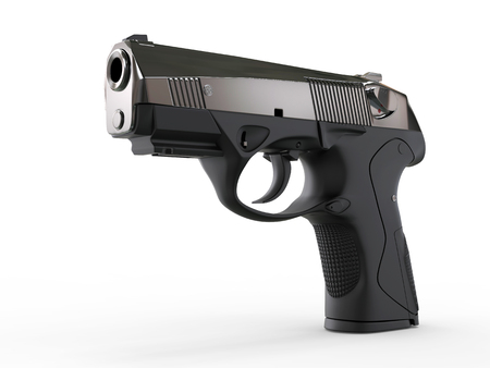 Assault hand gunの写真素材