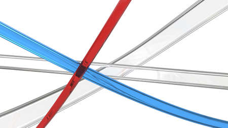 Amazing colorful glass abstract backgroundの写真素材