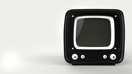 Retro style TV setの写真素材