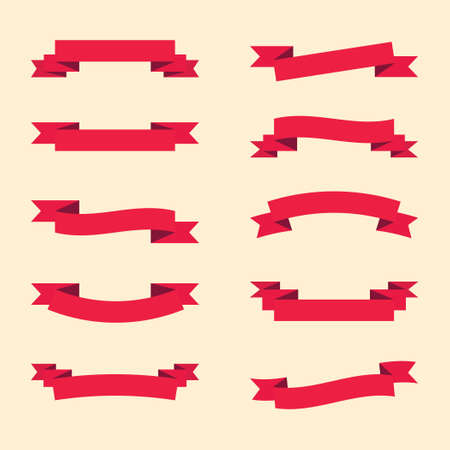 Set of 3D glasses vector illustration isolated on white.
flat simple, cinema movie film watching  design elementのイラスト素材