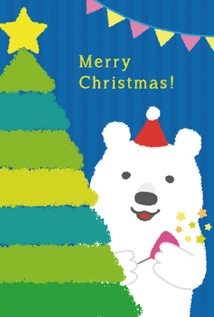 Christmas cardのイラスト素材