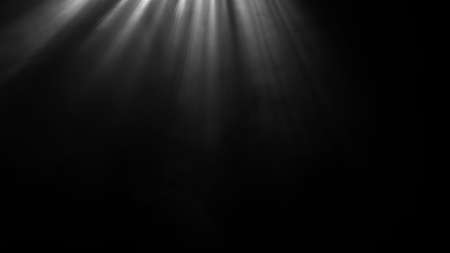 Light Ray In Black Backgroundの写真素材