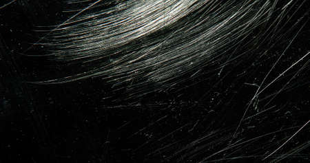 Metal Scratch Texture Stock Image In Black Background