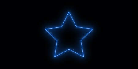 Neon Light Effect Imageの写真素材