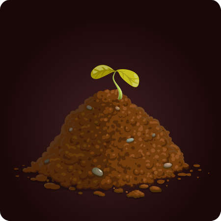 ground icon game element vectorのイラスト素材
