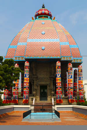 Valluvar Kottam is a popular monument in Chennai, Tamilnadu, India which is dedicated to the classical Tamil poet, philosopher and saint Thiruvalluvar. Thiruvalluvar wrote his famous Thirukkuralのeditorial素材