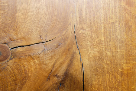 The Texture Of Cracked Wood. Top View. Closeup. Background Series.の写真素材