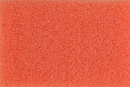 Orange Surface Cleaning Sponges. Close-Up. Macro. Texture, Background Seriesの写真素材