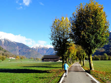 mountain landscapeの写真素材