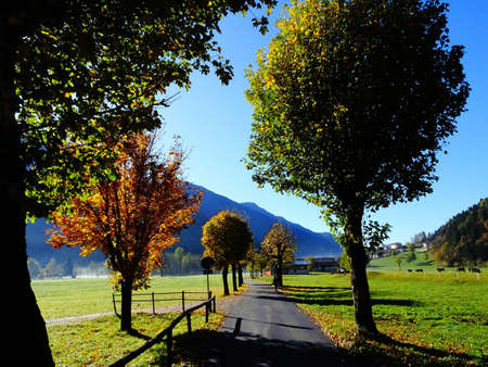 countryside landscapeの写真素材