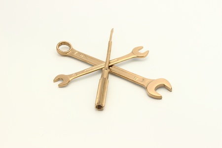 golden toolsの写真素材