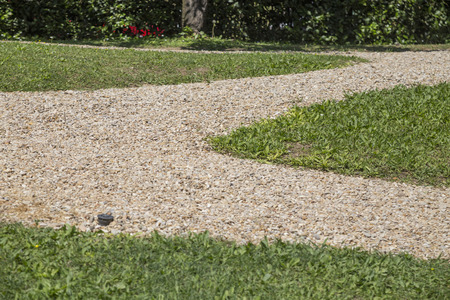 Japanese Garden in Rome - Italyの写真素材
