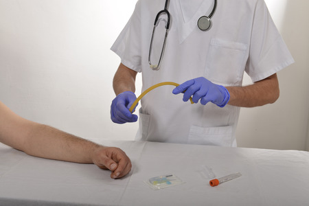 blood collectionの写真素材