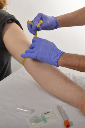 blood collectionの写真素材