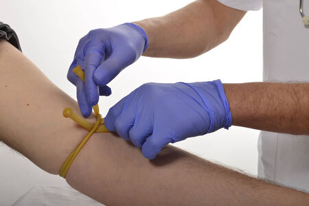 blood collectionの写真素材