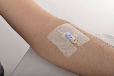 Nurse and dripの写真素材