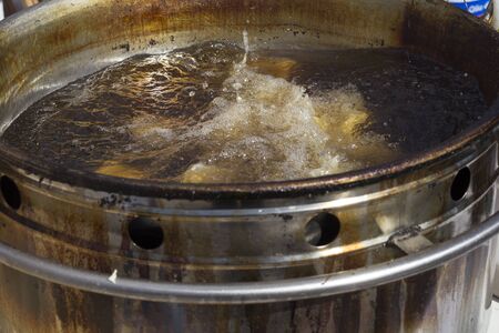 Fried italian foodの写真素材