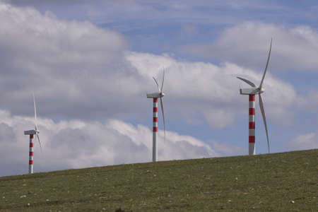 Eolic parkの写真素材