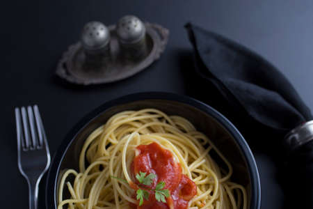 Italian spaghettiの写真素材