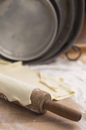 Making a cakeの写真素材