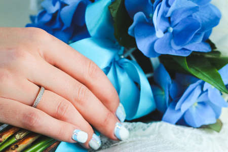 bridal bouquetの写真素材