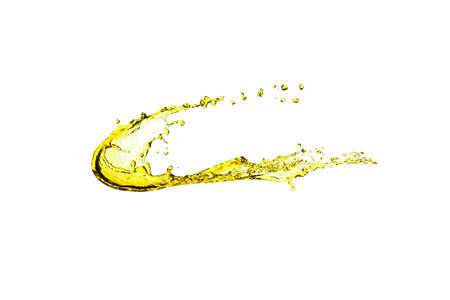 The splash of white wine on backgroundの写真素材