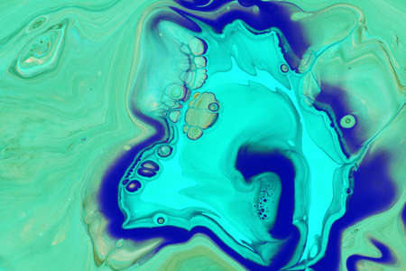 An abstract picture of a luxury aquamarine color in oriental style
