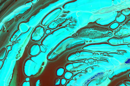 An abstract picture of a luxury aquamarine blue color in oriental style