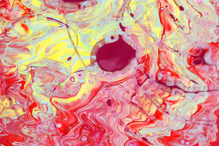 An abstract picture of a luxury red and lime color in oriental style
