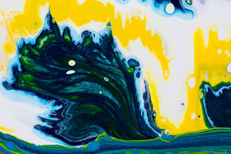 Abstract background of acrylic paint in color tonesの写真素材