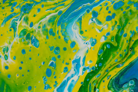 Abstract background of acrylic paint in color tones