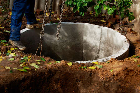 Sewer repair and installation of concrete structures