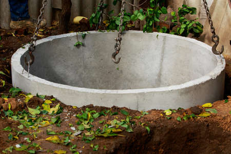 Sewer repair and installation of concrete structures